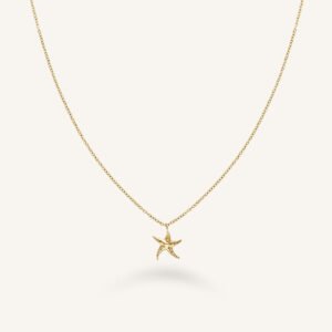 Rosefield Seastar ketting – goudkleurig / zilverkleurig – productfoto 1