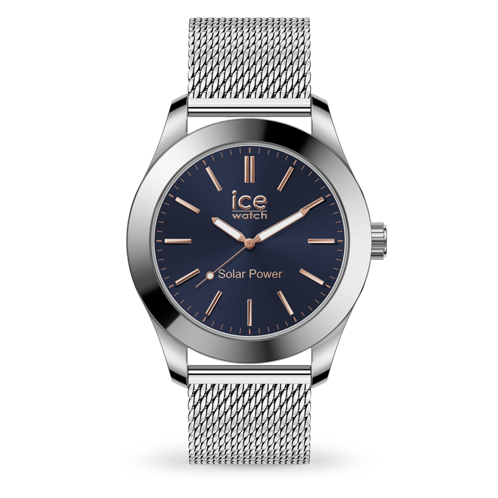 ICE steel solar – Silver Dark Blue – 023794 – productfoto