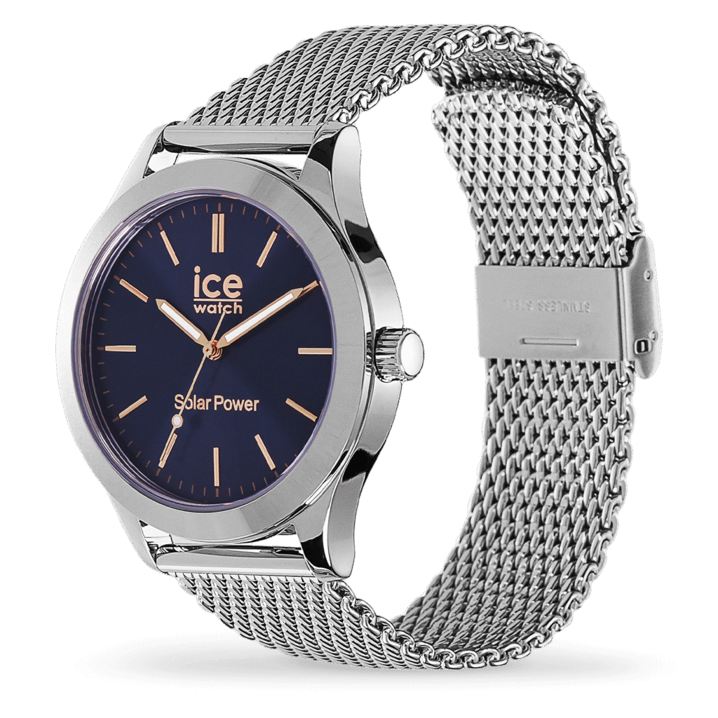 ICE steel solar – Silver Dark Blue – 023794 – detailfoto 1