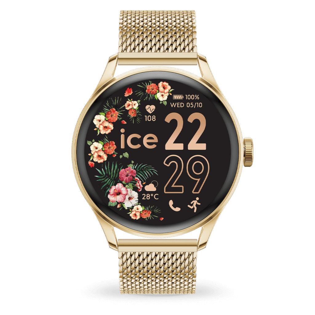 ICE smart 2.0 rond 1.20 – Gold Milanese – 024655 – productfoto
