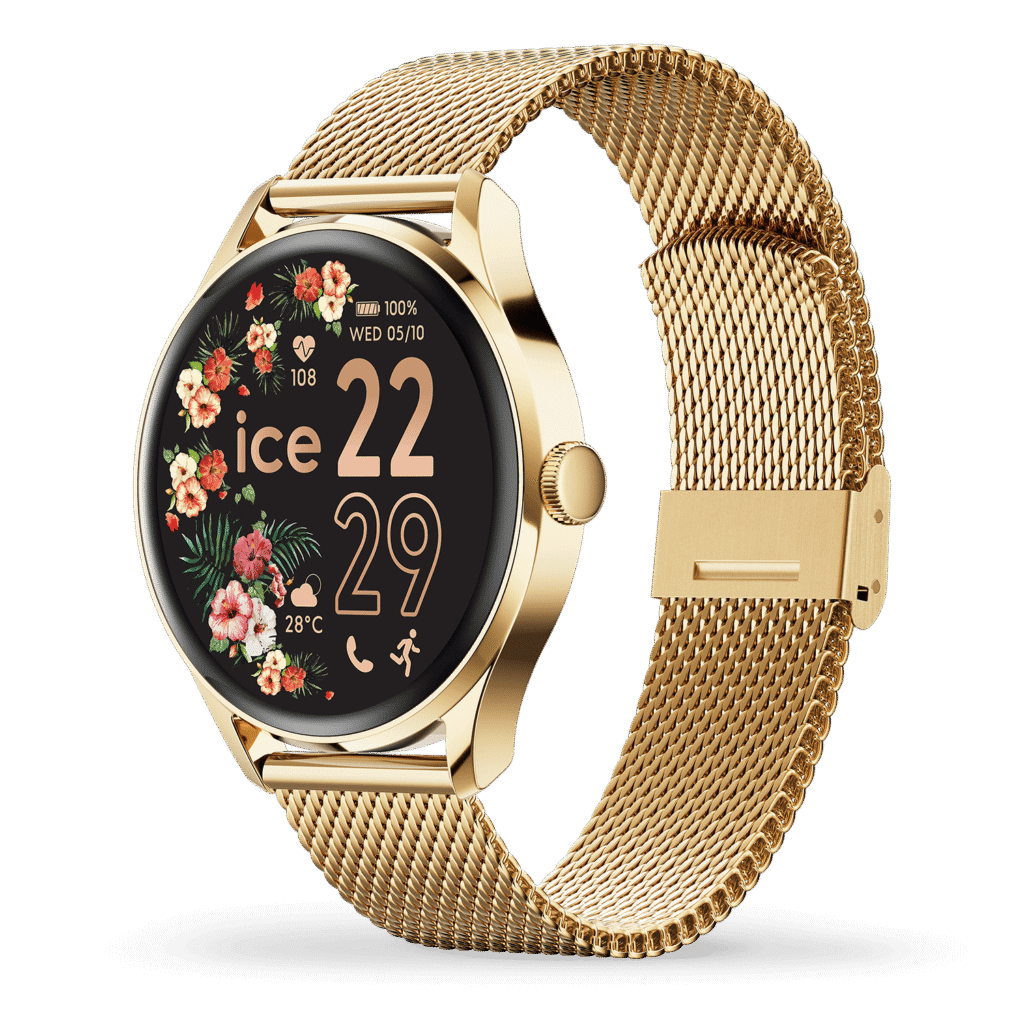 ICE smart 2.0 rond 1.20 – Gold Milanese – 024655 – detailfoto 1