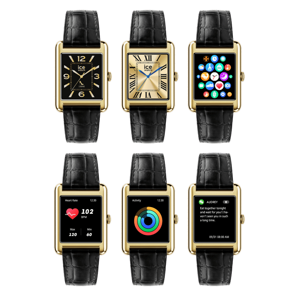 ICE smart TKS 2.0 rectangular 1.41 – Gold Black – 025285 – detailfoto 4