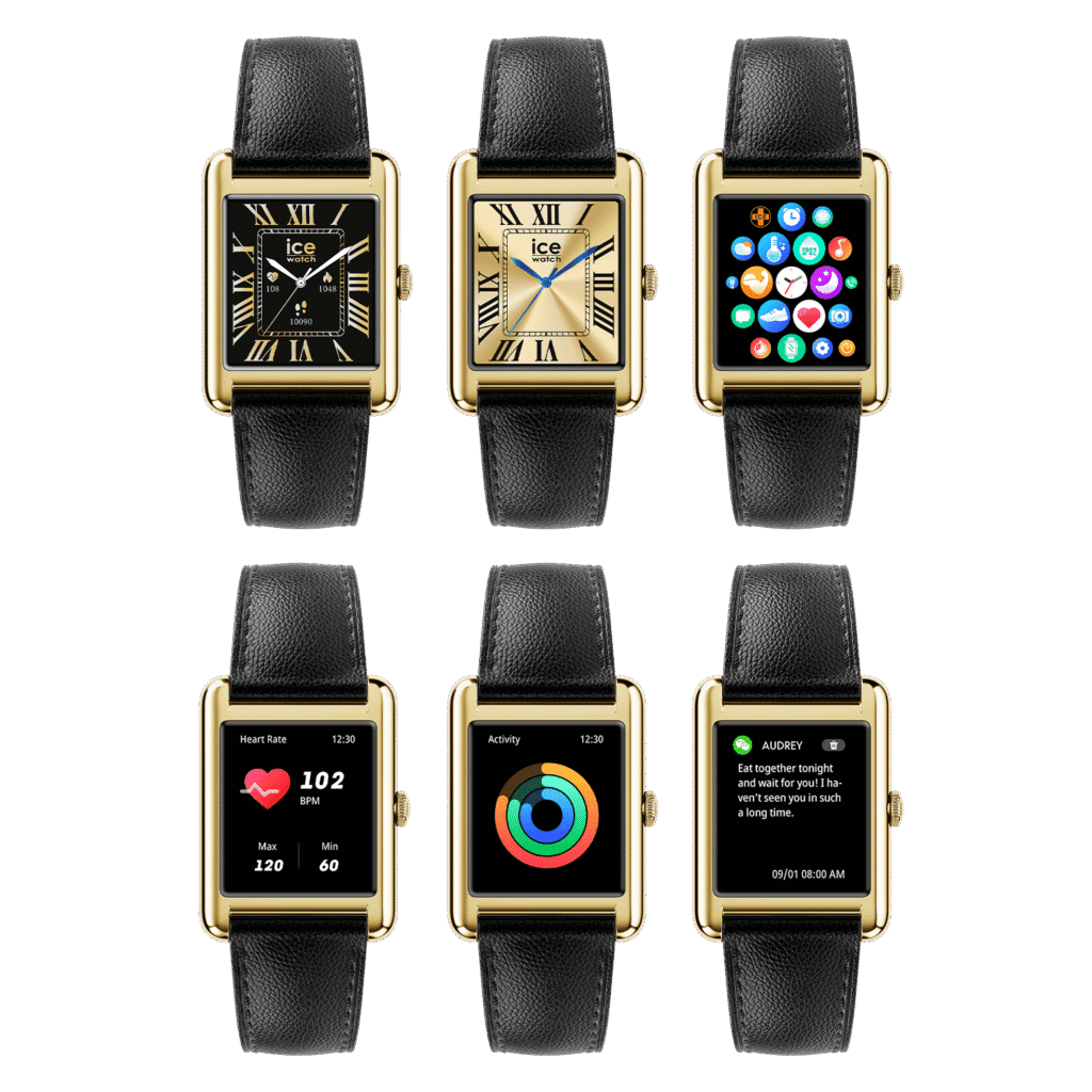 ICE smart TKS 2.0 rectangular 1.41 – Gold Black – 025286 – detailfoto 4