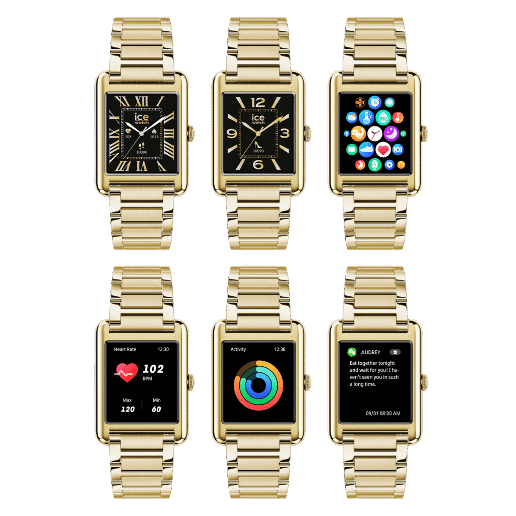 ICE smart TKS 2.0 rectangular 1.41 – Gold – 025287 – detailfoto 4