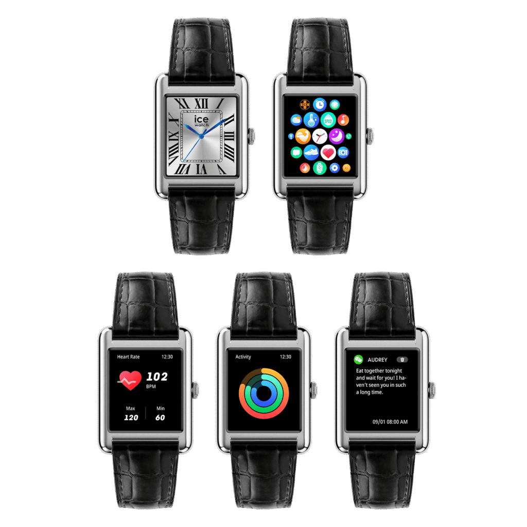 ICE smart TKS 2.0 rectangular 1.41 – Silver Black – 025380 – detailfoto 4