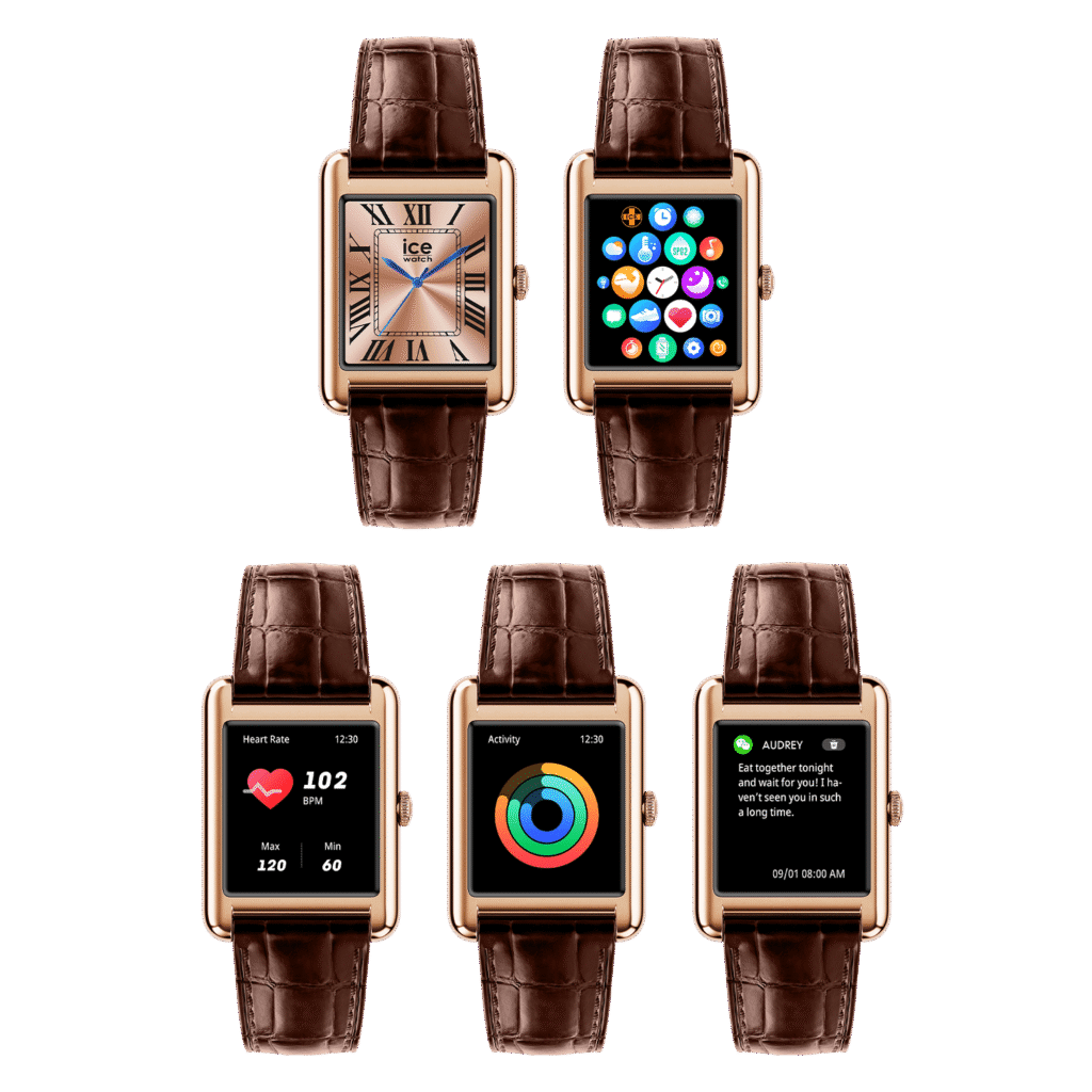 ICE smart TKS 2.0 rectangular 1.41 – Rose-Gold Brown – 025382 – detailfoto 4