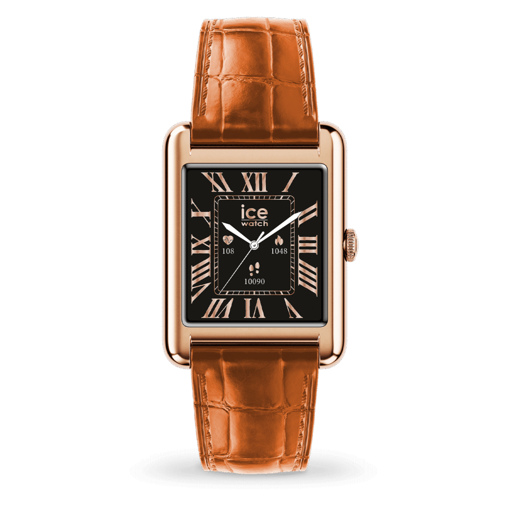ICE smart TKS 2.0 rectangular 1.41 – Rose-Gold Cognac – 025383 – productfoto