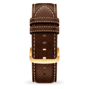 Ice-Watch horlogeband leather (22mm) – Choco Gold - Grain – 025641 – productfoto