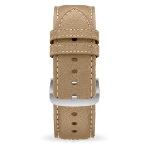 Ice-Watch horlogeband leather (22mm) – Taupe Silver - Grain – 025645 – productfoto