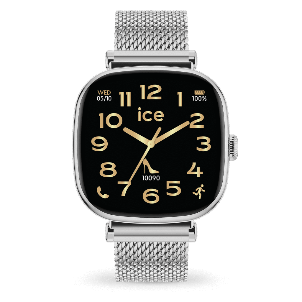 ICE smart SQ 2.0 vierkant 1.70 – Silver Milanese – 025820 – productfoto