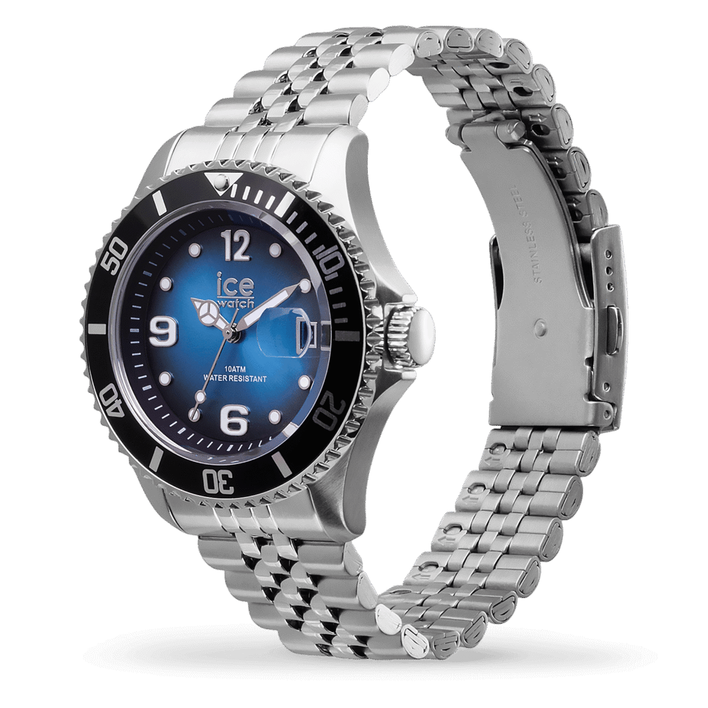 ICE steel – Ocean Blue Silver – 025910 – detailfoto 1
