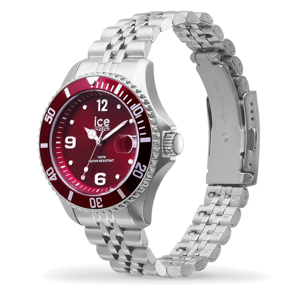 ICE steel – Burgundy Silver – maat 34 – 025915 – detailfoto 1