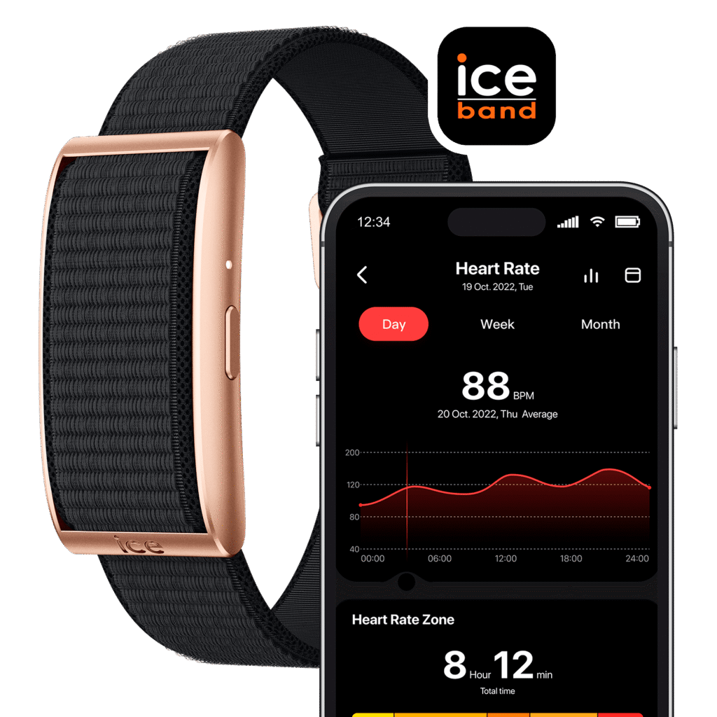 ICE smart band – Rose-Gold Black – 026254 – detailfoto 7