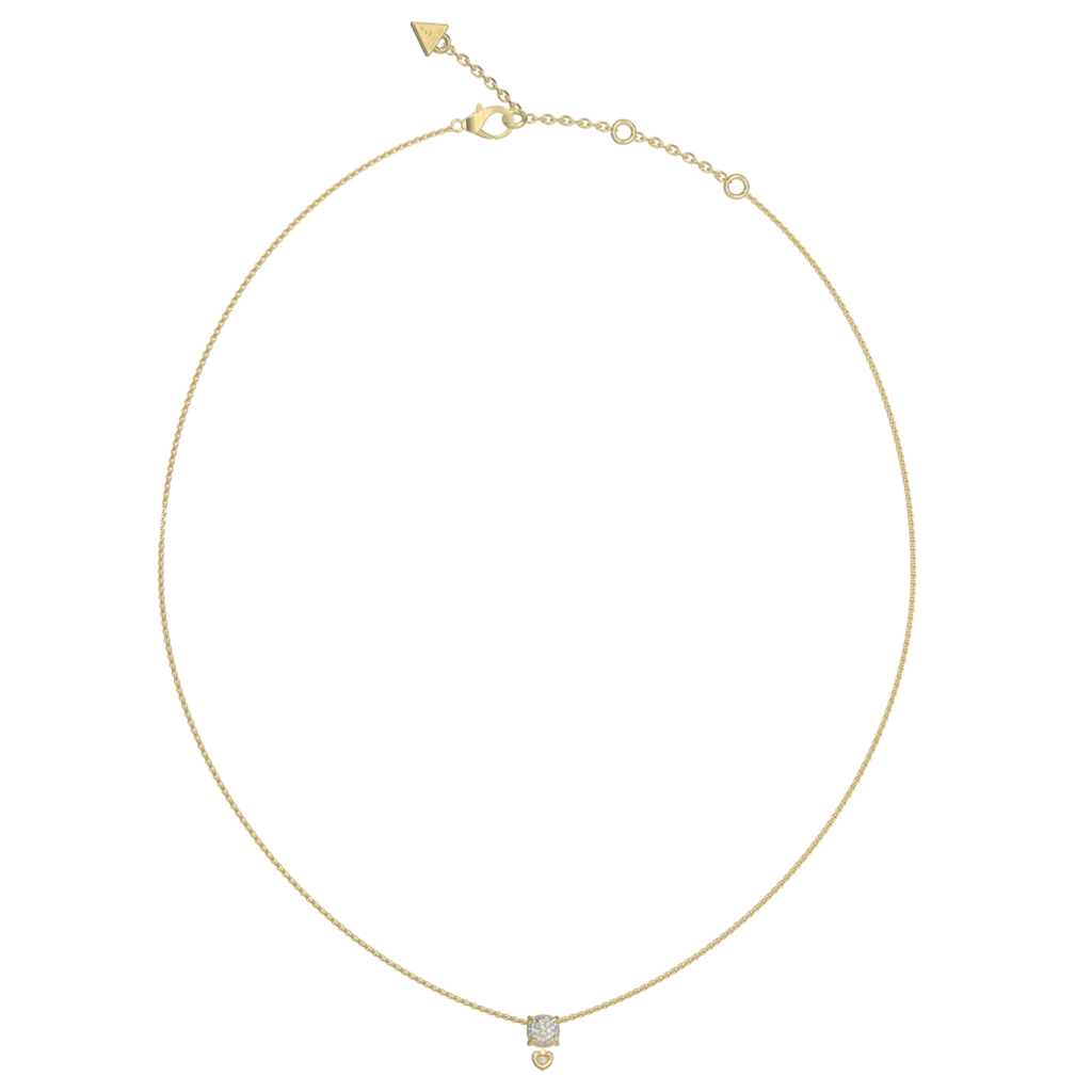 GUESS L.O.V.E. damesketting goudkleurig