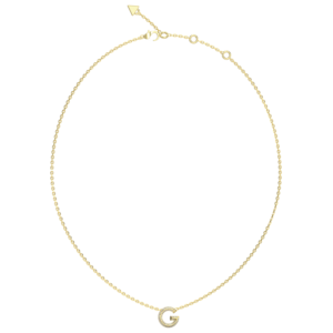 GUESS G Crystal damesketting goudkleurig