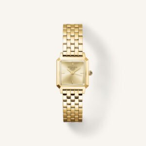 Rosefield Boxelle Champagne horloge – champagne / goudkleurig – productfoto 1