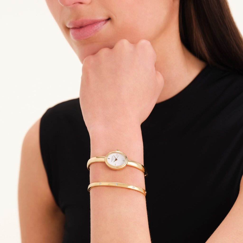 Rosefield Bangle Watch + Crystal Bangle cadeauset – productfoto 2