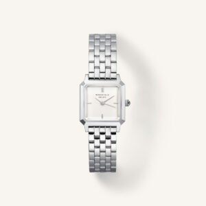 Rosefield Boxelle horloge – zilverkleurig – productfoto 1