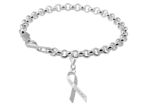 Bedel voor Pink Ribbon met gravure — afbeelding 2