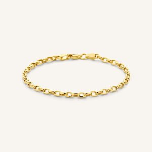 Rosefield Anchor armband – 14 karaat goud – productfoto 1