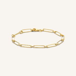 Rosefield Chunky armband – 14 karaat goud – productfoto 1