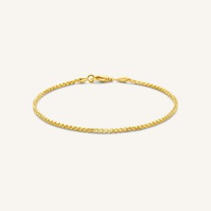 Rosefield Venetian Chain armband – 14 karaat goud – productfoto 1