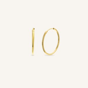Rosefield oorring oorbellen – 14 karaat goud – productfoto 1