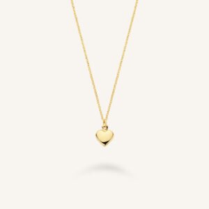 Rosefield Heart Charm ketting – 14 karaat goud – productfoto 1