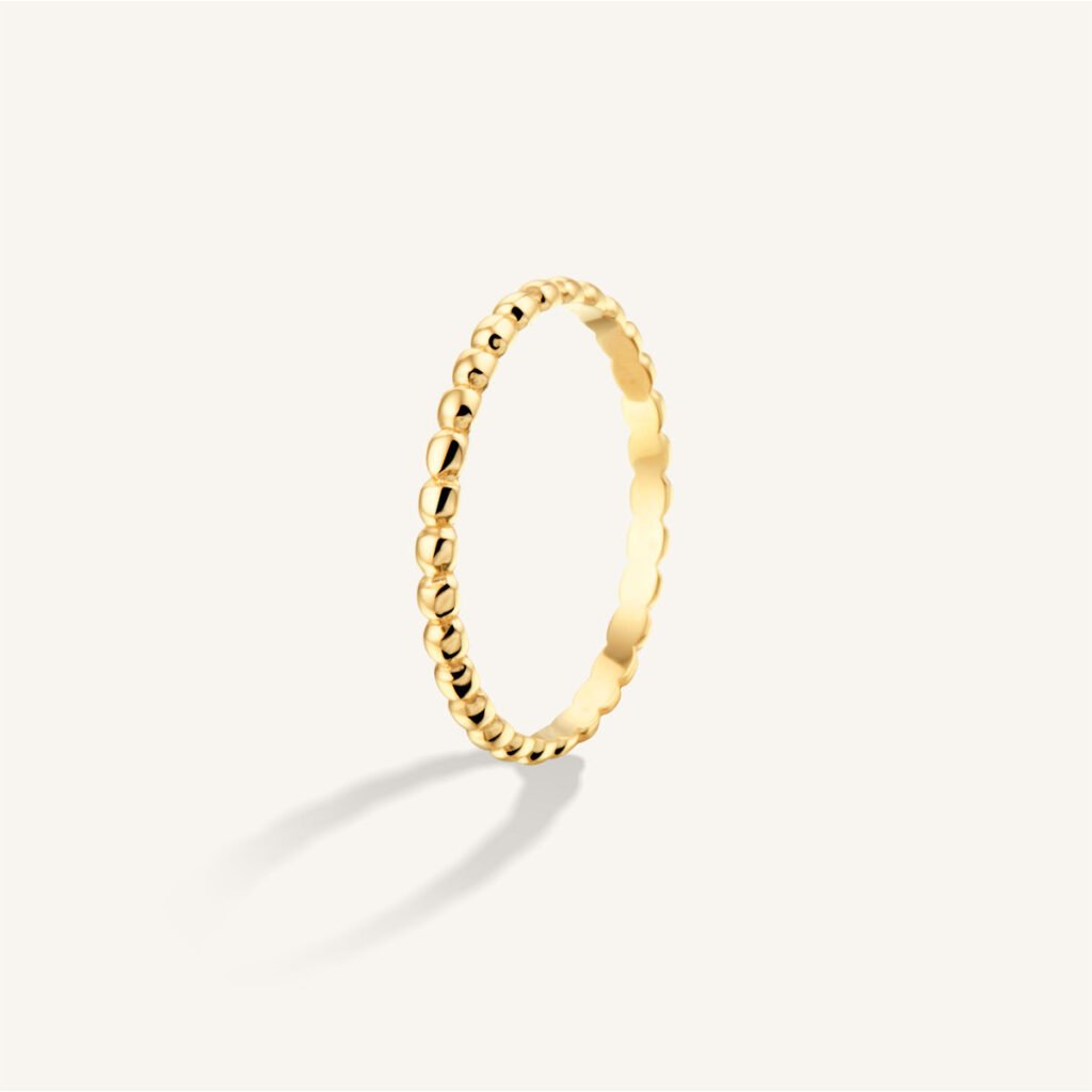 Rosefield Beads ring – 14 karaat goud | FRBR47G-F223 – productfoto