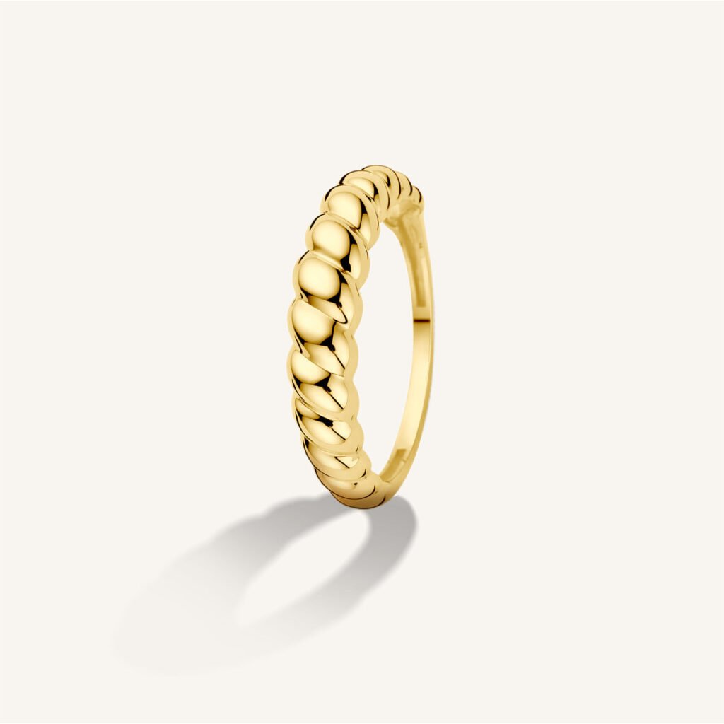 Rosefield Croissant ring – 14 karaat goud | FRCR47G-F259 – productfoto
