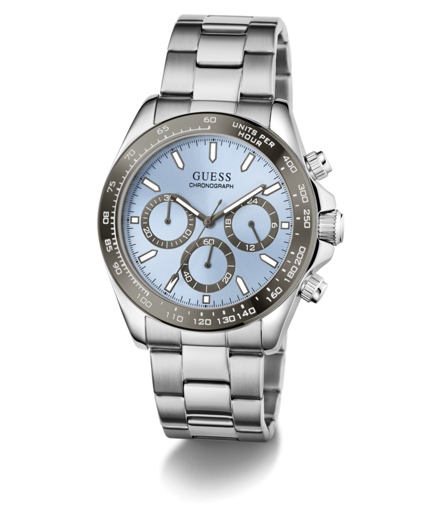GUESS Arthur GW1058G1 zilverkleurig herenhorloge