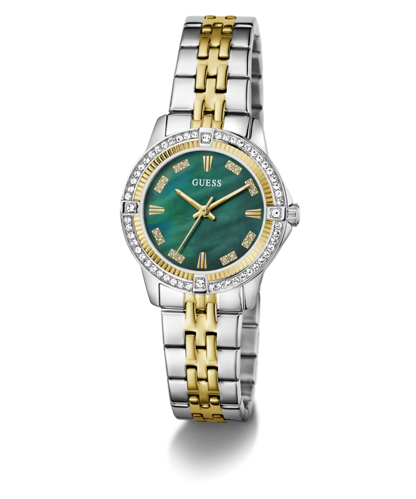 GUESS Colette dameshorloge bicolor groen 32 mm – GW1027L3 – productfoto 2