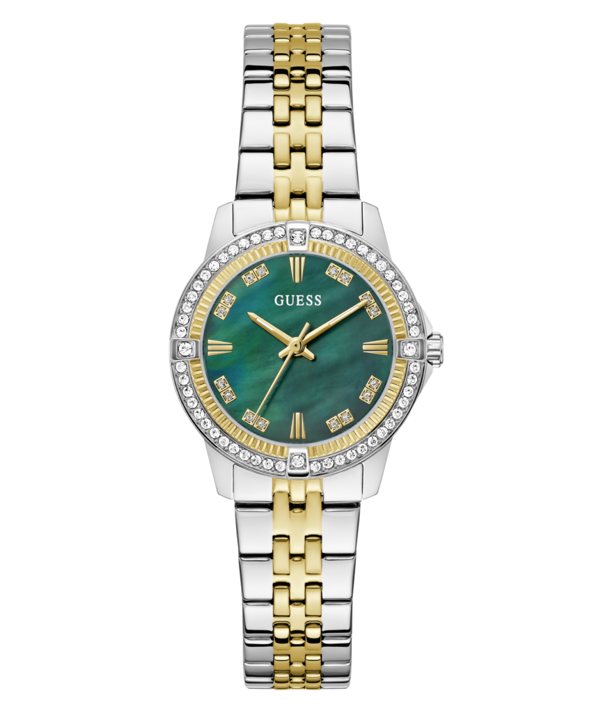 GUESS Colette dameshorloge bicolor groen 32 mm – GW1027L3 – productfoto 5