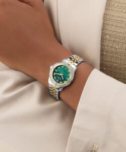 GUESS Colette dameshorloge bicolor groen 32 mm – GW1027L3 – productfoto 6