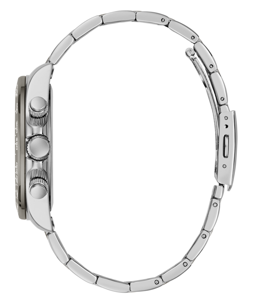 GUESS Arthur herenhorloge zilverkleurig lichtblauw 42 mm – GW1058G1 – productfoto 9