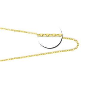 Gouden ankerketting 38–42 cm GCA02 — foto 2