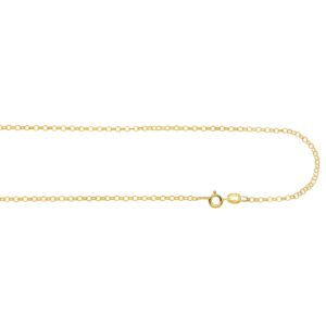 Gouden jasseron ketting 45–50 cm GCJ03 — foto 1