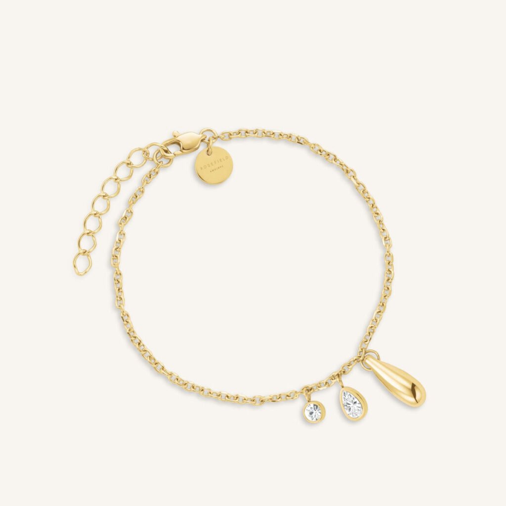 Rosefield Charms armband – goudkleurig / zilverkleurig – productfoto 1
