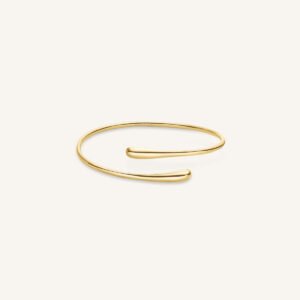 Rosefield Hugged Bangle – goudkleurig / zilverkleurig – productfoto 1