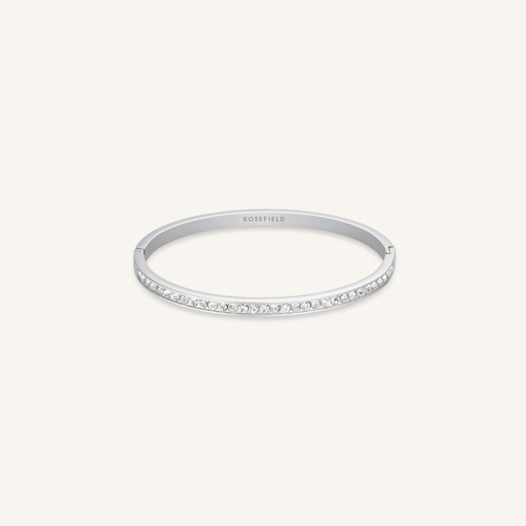 Rosefield Tennis Bangle – goudkleurig / zilverkleurig – productfoto 2