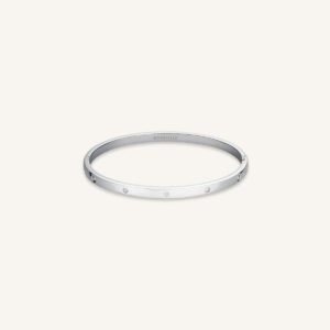 Rosefield Crystal Bangle – goudkleurig / zilverkleurig – productfoto 2