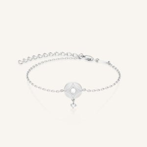 Rosefield Star Coin armband – goudkleurig / zilverkleurig – productfoto 2