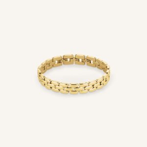 Rosefield Legacy armband – goudkleurig – productfoto 1