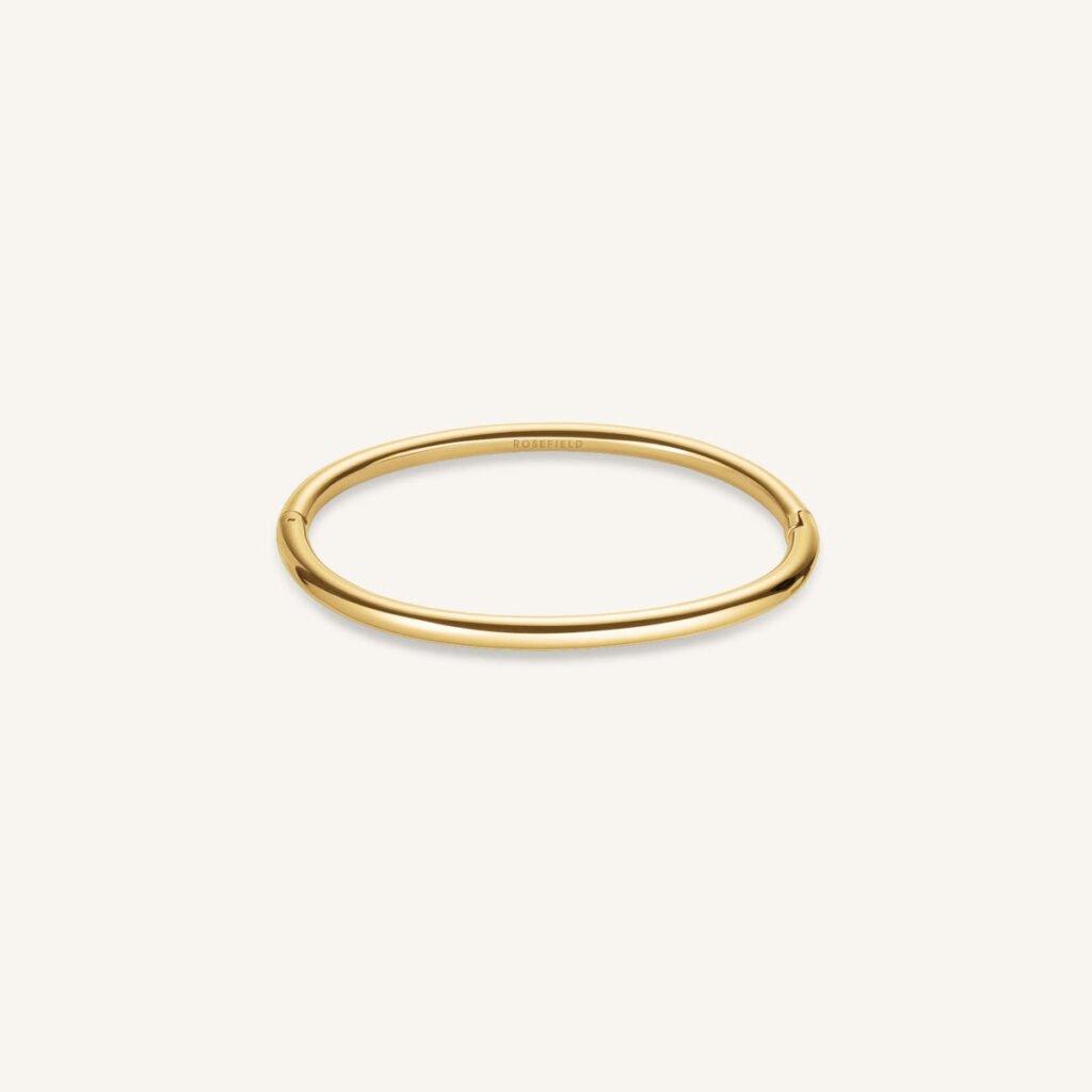 Rosefield Essential Bangle – goudkleurig / zilverkleurig – productfoto 1