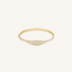 Rosefield Pave Bangle – goudkleurig – productfoto 1