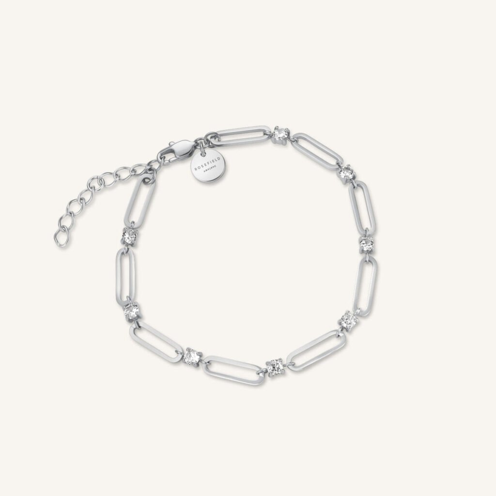 Rosefield Round Stones armband – goudkleurig / zilverkleurig – productfoto 2