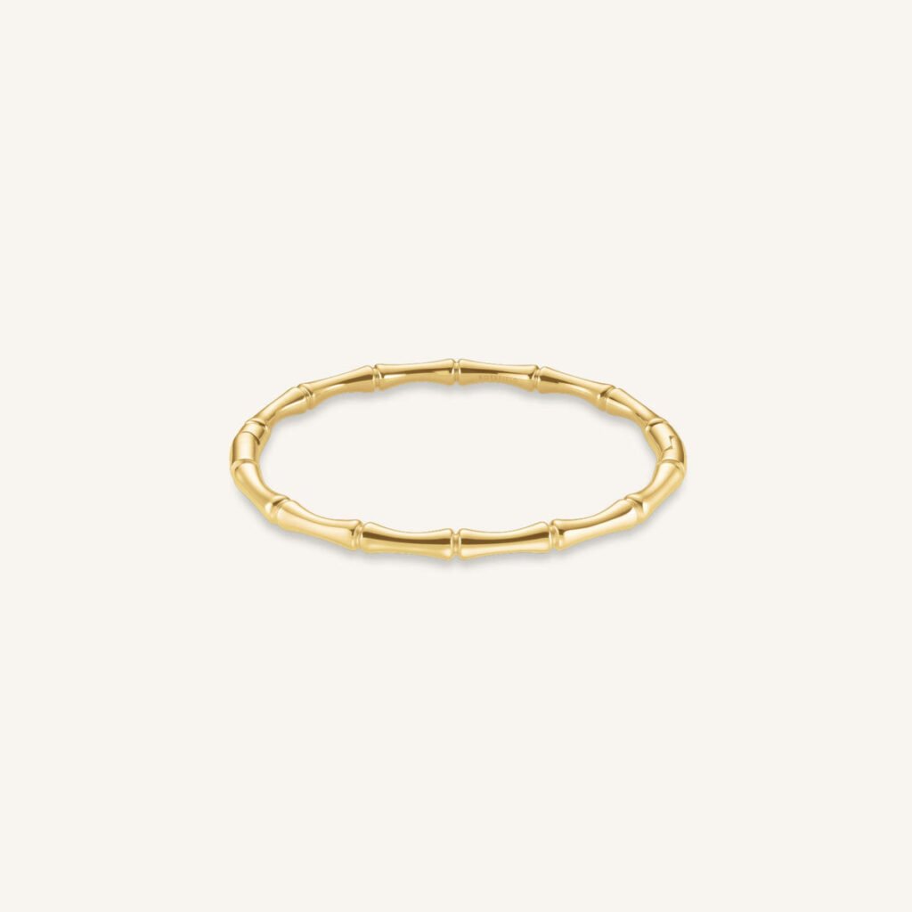 Rosefield Statement Bangle – goudkleurig – productfoto 1