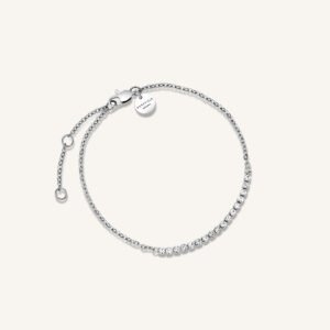 Rosefield Tennis armband – goudkleurig / zilverkleurig – productfoto 2
