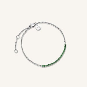Rosefield Tennis armband – goudkleurig / zilverkleurig – productfoto 2