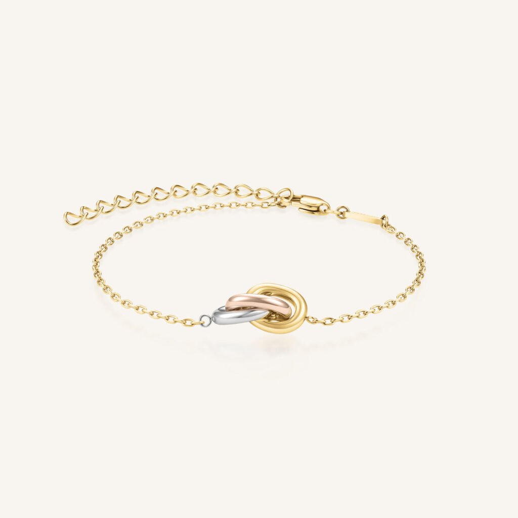 Rosefield 3 Rings armband – productfoto 1